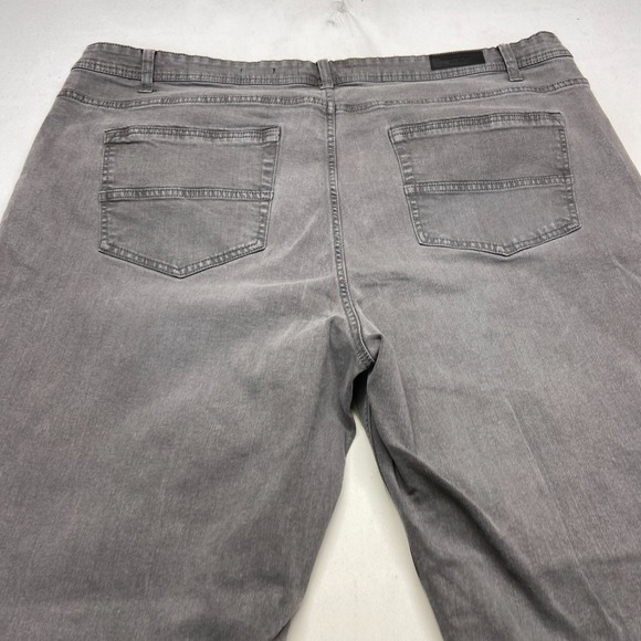 Kenneth Cole New York Today Is Your Day Athletic Fit Jeans Men 44x30 Gray Cotton - Picture 15 of 16